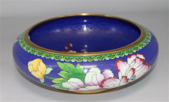 A cloisonne bowl